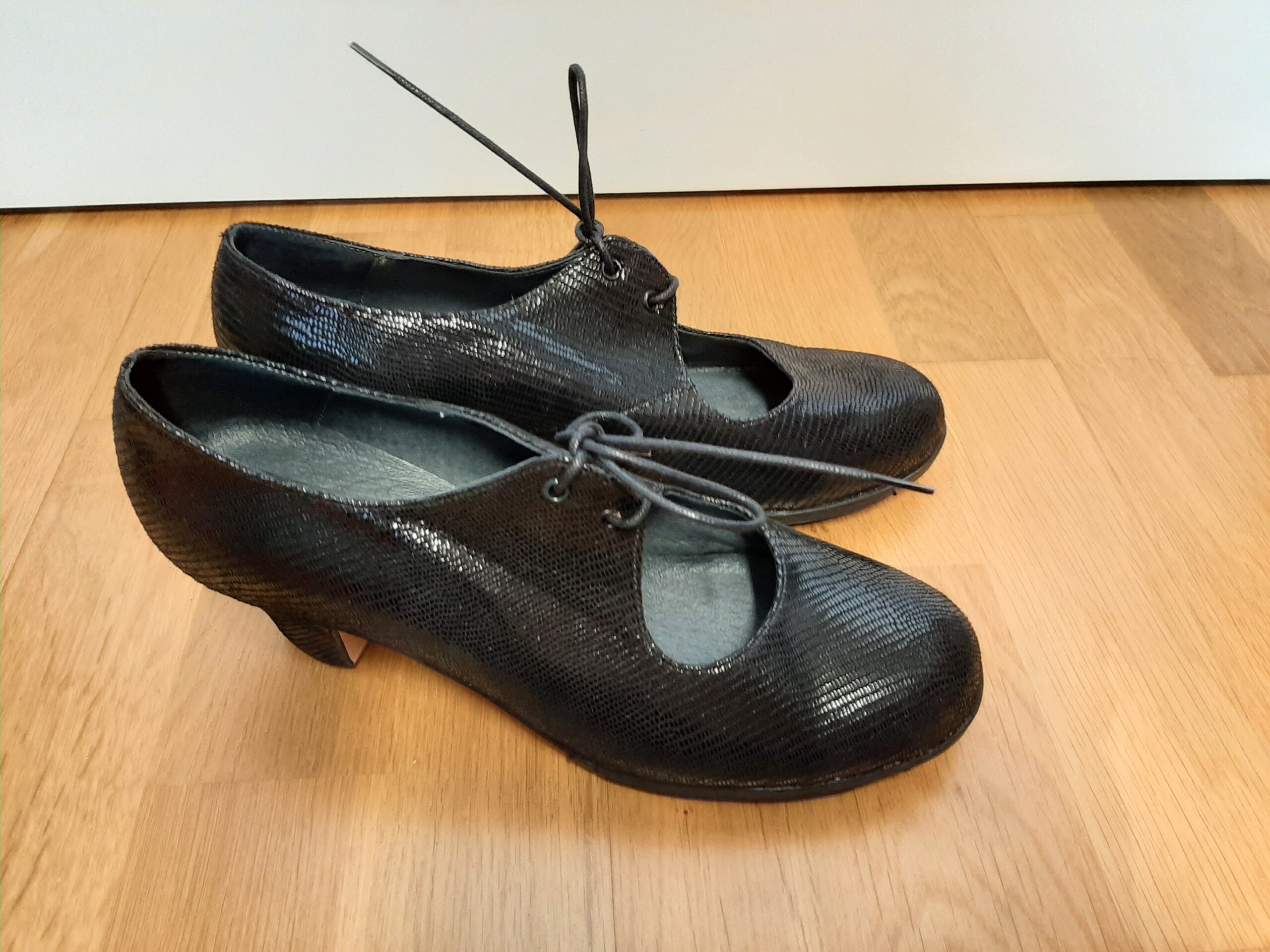 Boty na flamenco vel. 39 (AF_Soniquete) speciální kůže - Obrázek 4