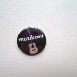 Placka muzikant (37 mm)
