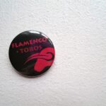 Placka flamenco + toros (37 mm)
