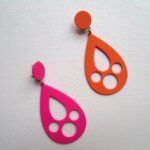 Flamenco náušnice PEN010 (různé barvy)