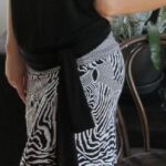 Sukně na flamenco especial - ZEBRA