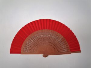 Dřevěný vějíř_Flamenco obchod